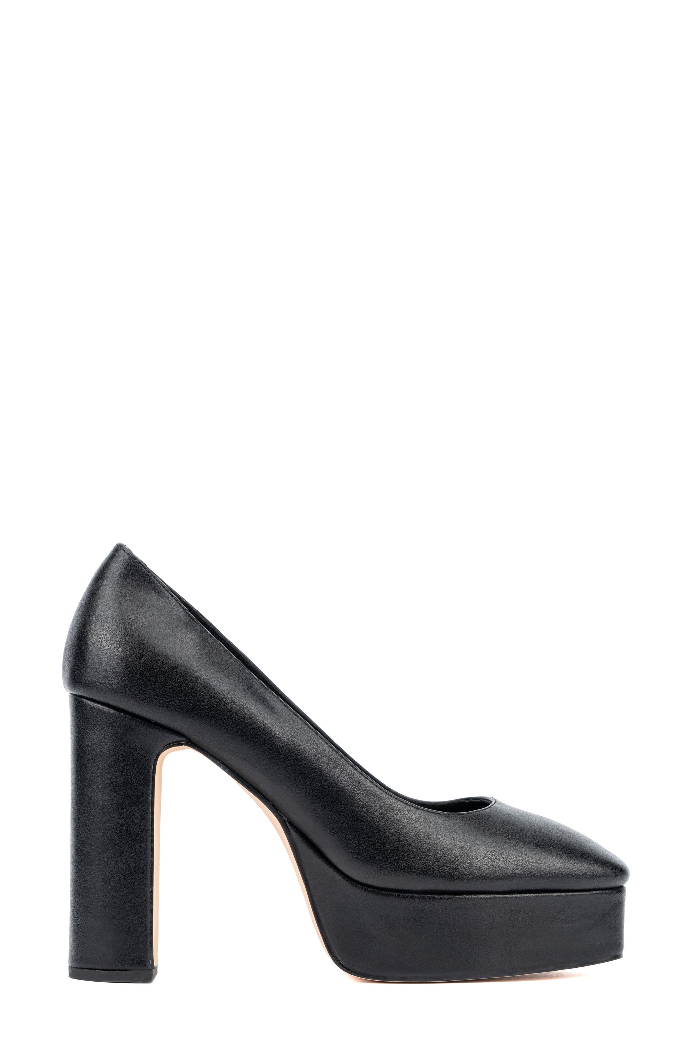 NEW YORK AND COMPANY Ryla Block Heel Platform Pump, Alternate, color, 