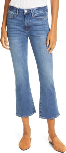 Le Crop Mini Boot High Waist Jeans
