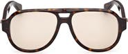 Christian Louboutin 58mm Pilot Sunglasses