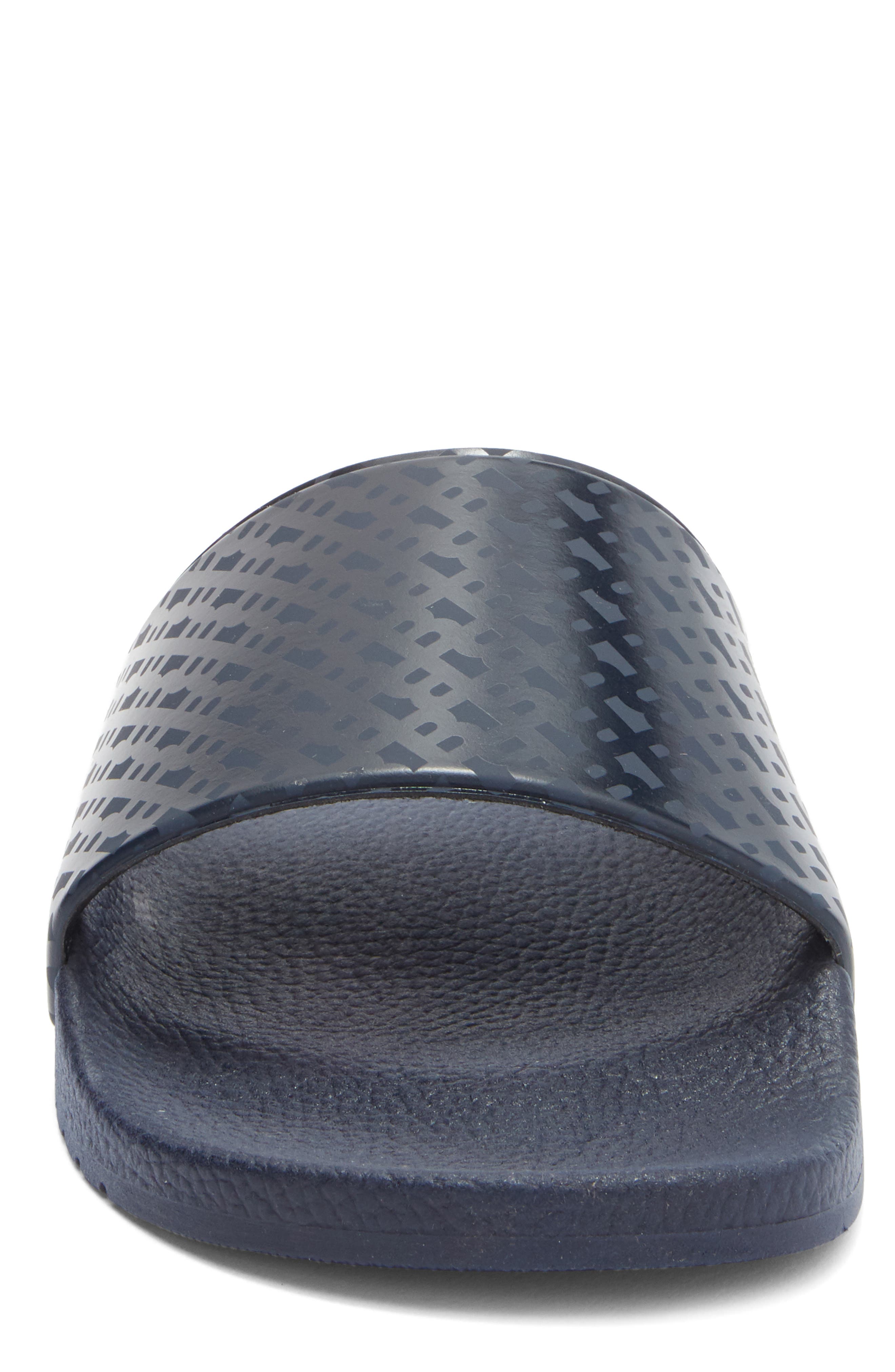 BOSS Aryeh Slide Sandal, Alternate, color, Dark Blue