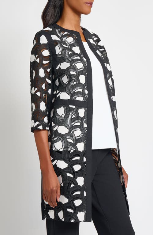 Ming Wang Heritage Fit Lace Jacket