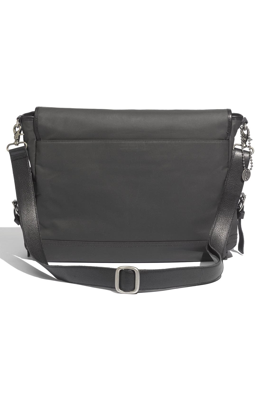 John Varvatos Star USA Coated Canvas Messenger Bag, Alternate, color, 