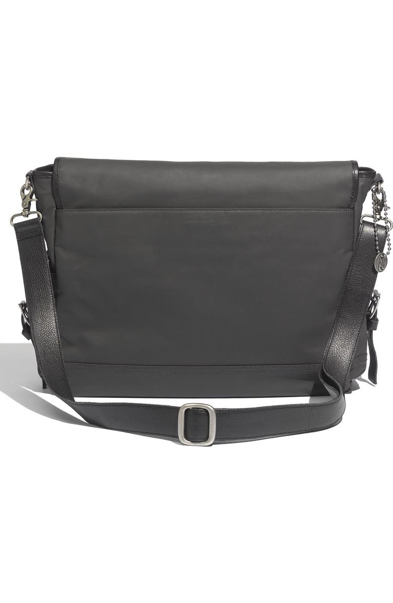 John Varvatos Star USA Coated Canvas Messenger Bag, Alternate, color,