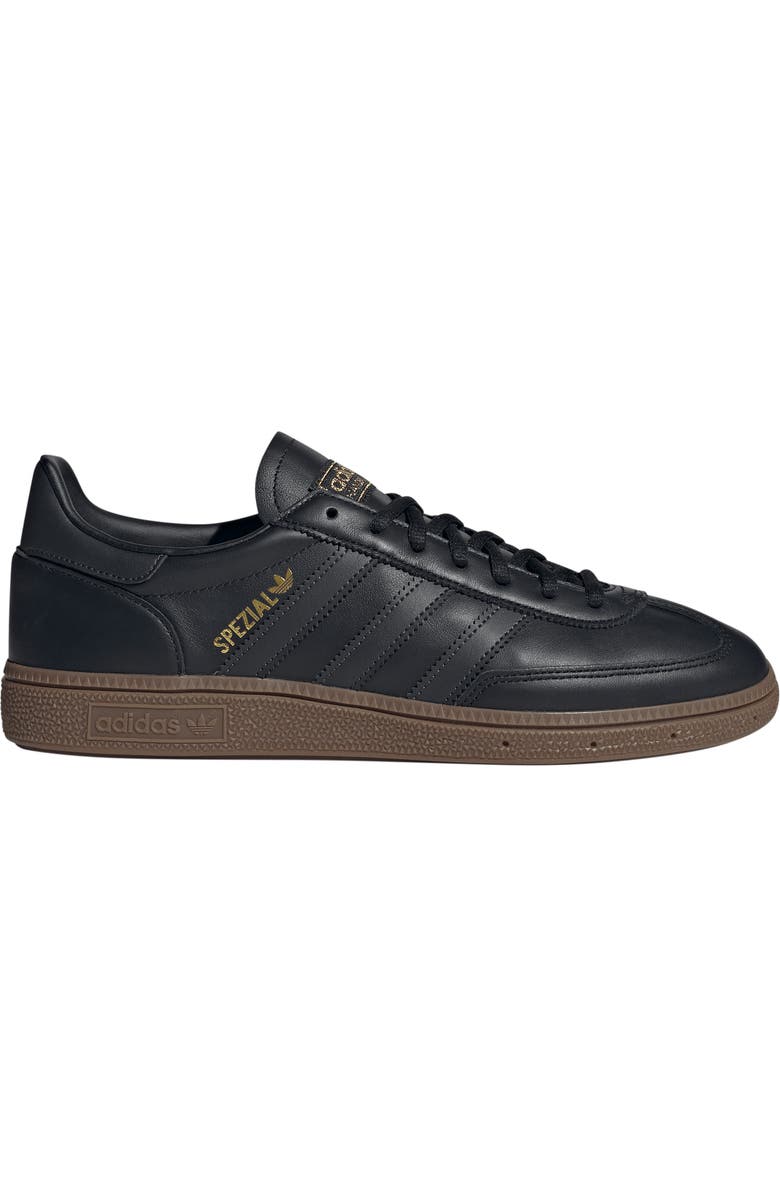 adidas Gender Inclusive Handball Spezial Sneaker, Alternate, color, Black/Carbon/Gold Metallic
