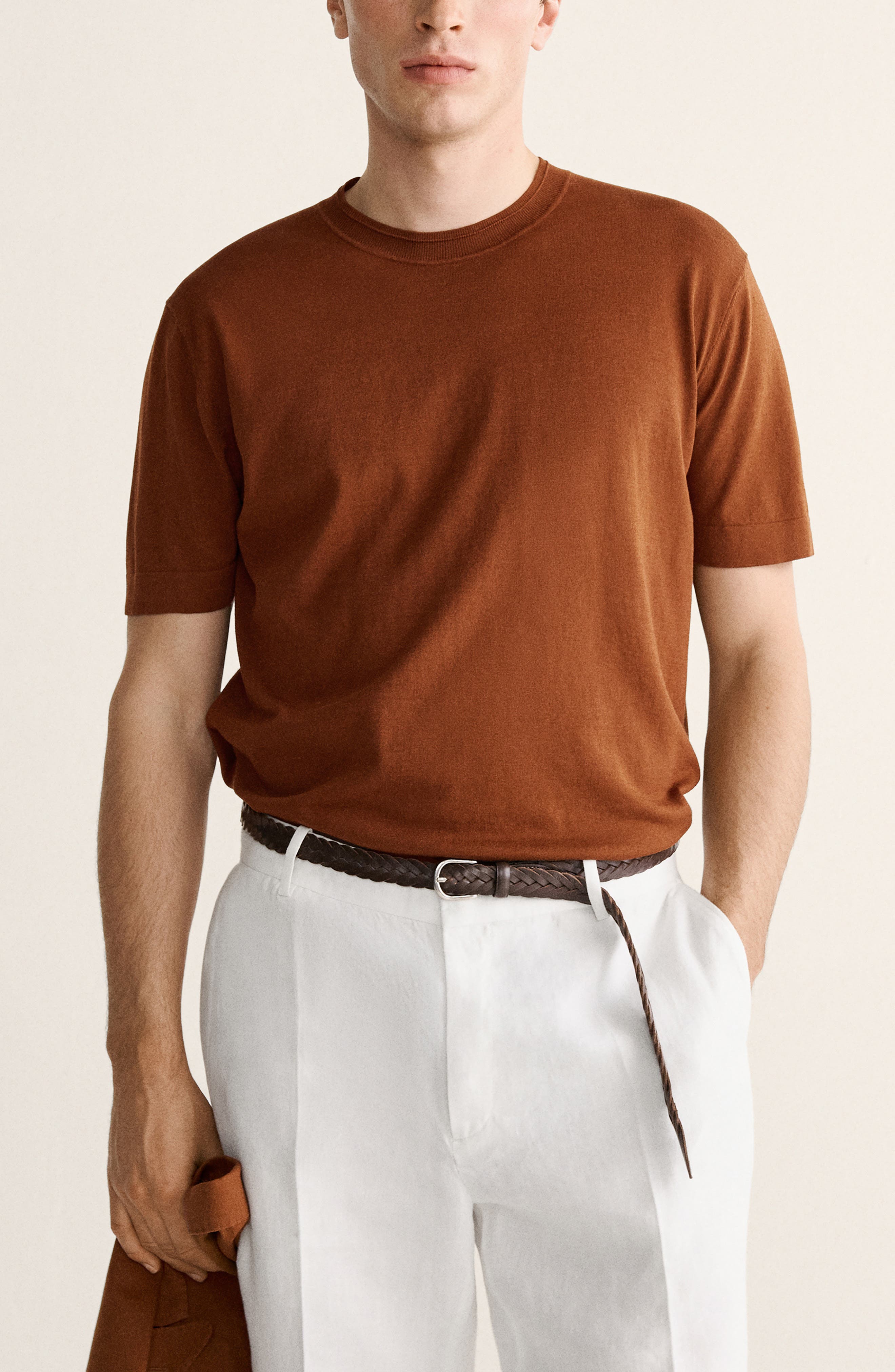 selected BURNT ORANGE