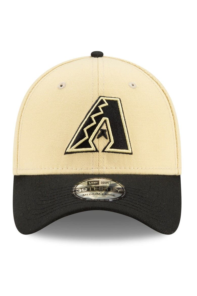 Men's New Era Sand/Black Arizona Diamondbacks 2021 City Connect 39THIRTY Flex Hat, Alternate, color, Gold