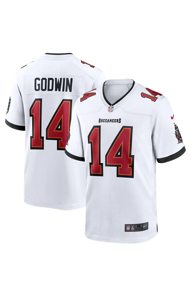 Men's Nike Chris Godwin White Tampa Bay Buccaneers Game Jersey, Main, color, White