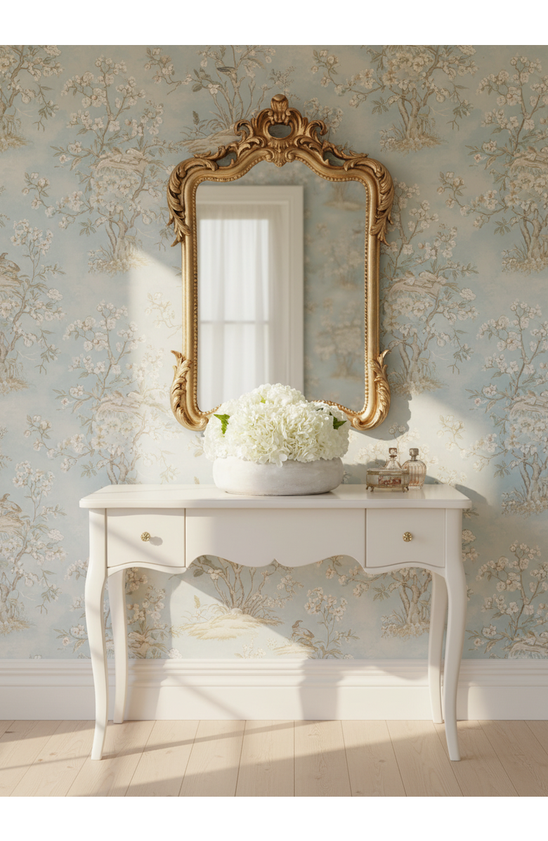 CocoBella Ezri RealTouch Hydrangea, Alternate, color, Snow