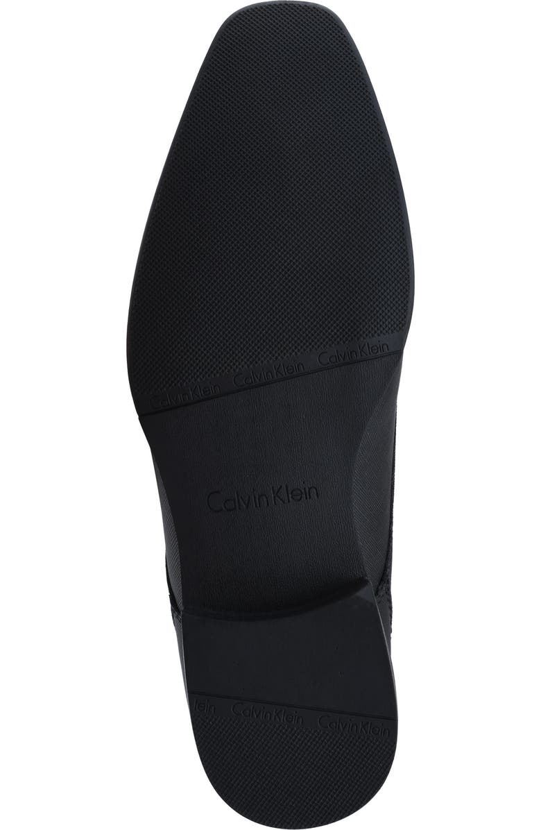 Calvin Klein Brodie Patent Plain Toe Derby, Alternate, color, Black 002