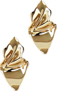 Alexis Bittar Crumpled Drop Earrings