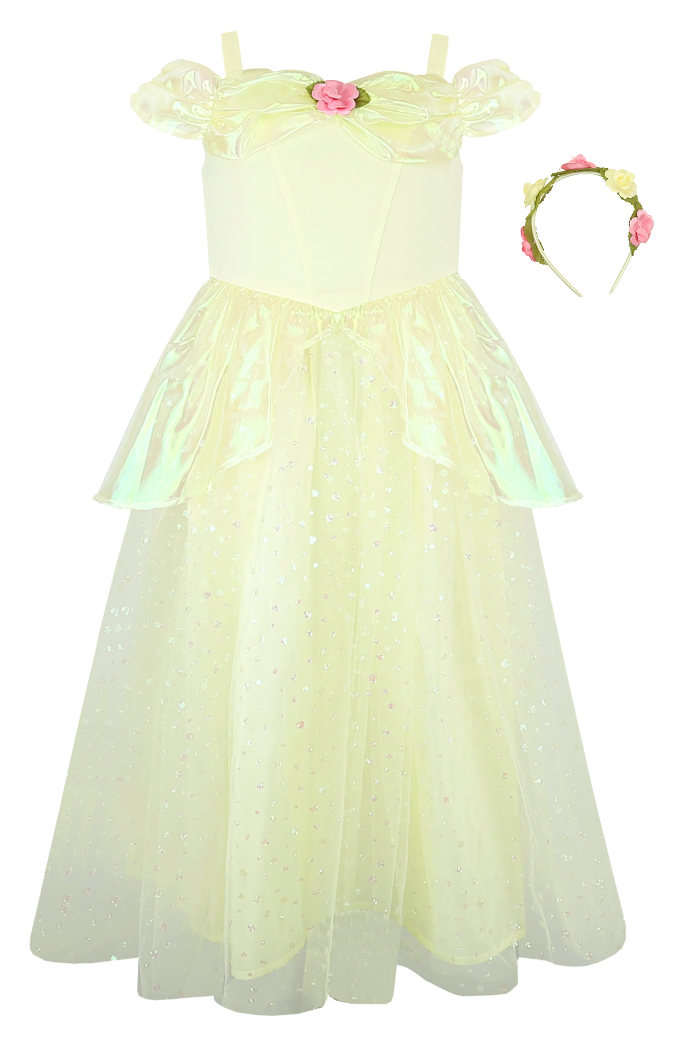 Kids' Princess Dress & Headband Set