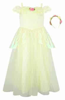 Kids' Princess Dress & Headband Set