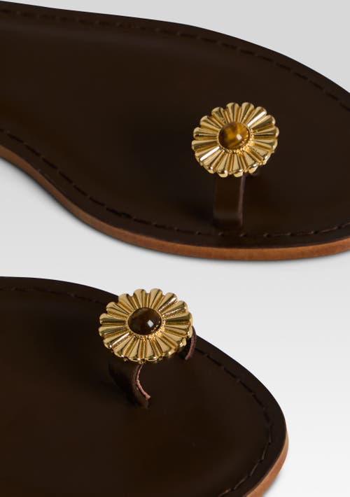 Retroféte Retrofête Grazia Sandal In Tigers Eye
