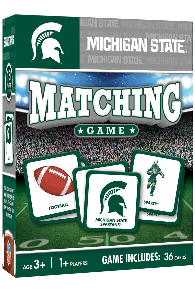 Michigan State Spartans Matching Game, Main, color, Multicolor