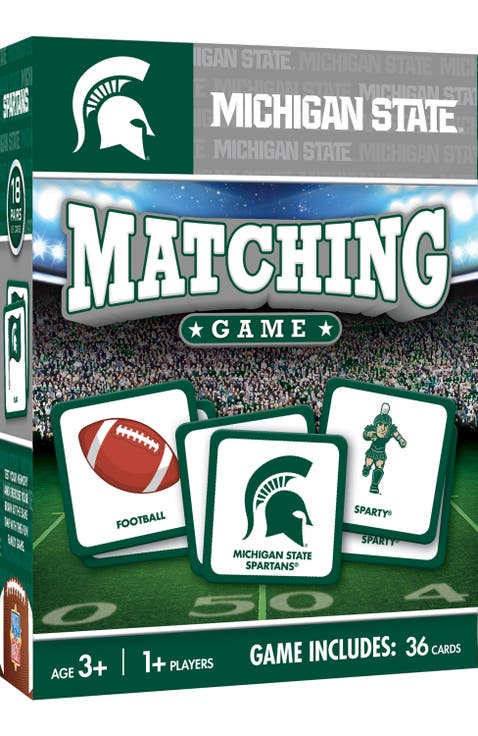 Michigan State Spartans Matching Game