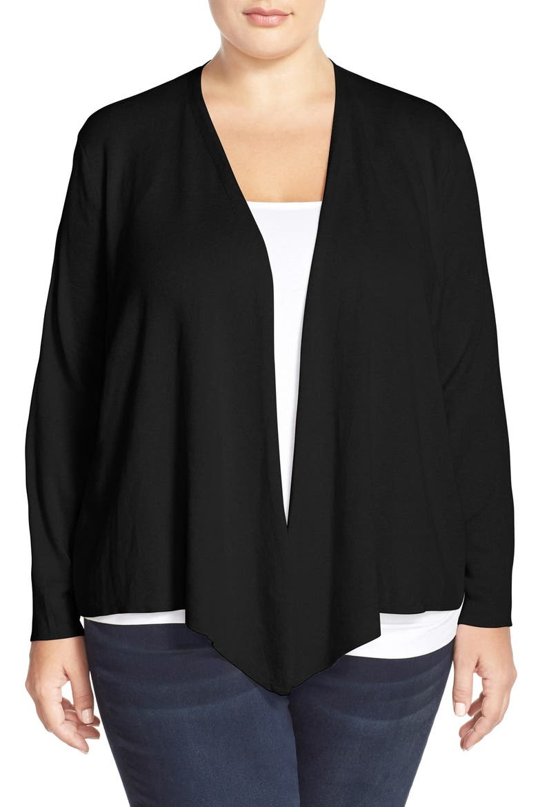 4-Way Convertible Cardigan, Main, color, BLACK ONYX
