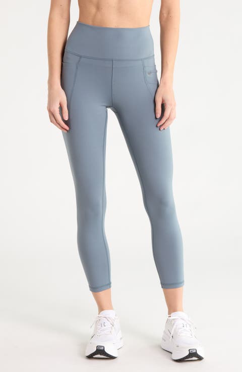 Ruched Back High Waist 7/8 Leggings with Pockets