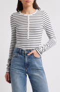 rag & bone The Stripe Knit Henley