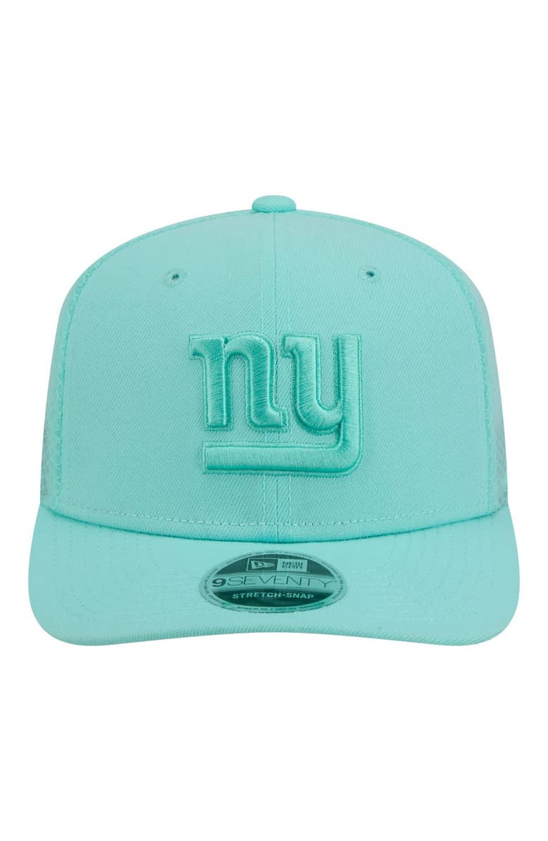New Era Men's New Era Turquoise New York Giants Color Pack 9SEVENTY Adjustable Hat, Alternate, color, Turquoise