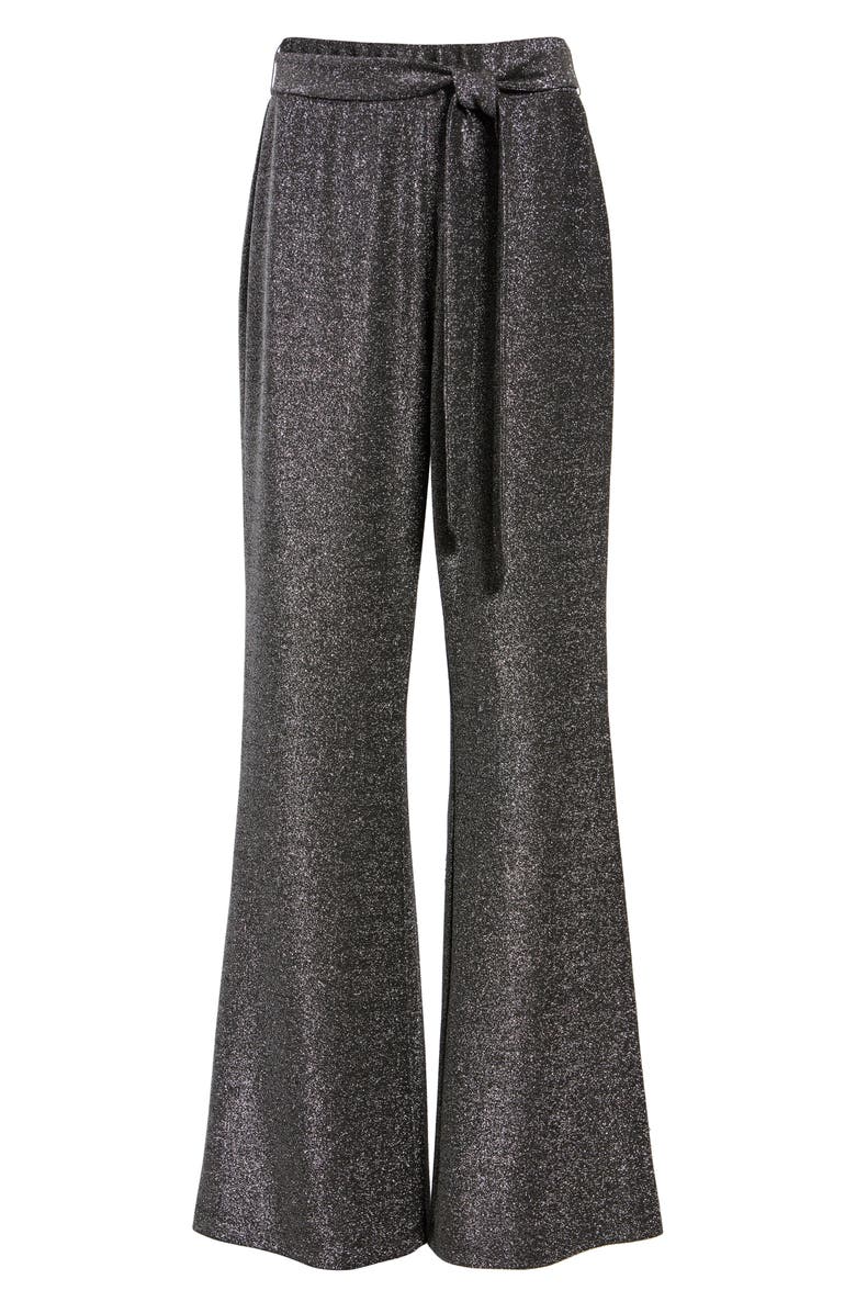 Love, Fire Metallic Tie Front Party Pants, Alternate, color,