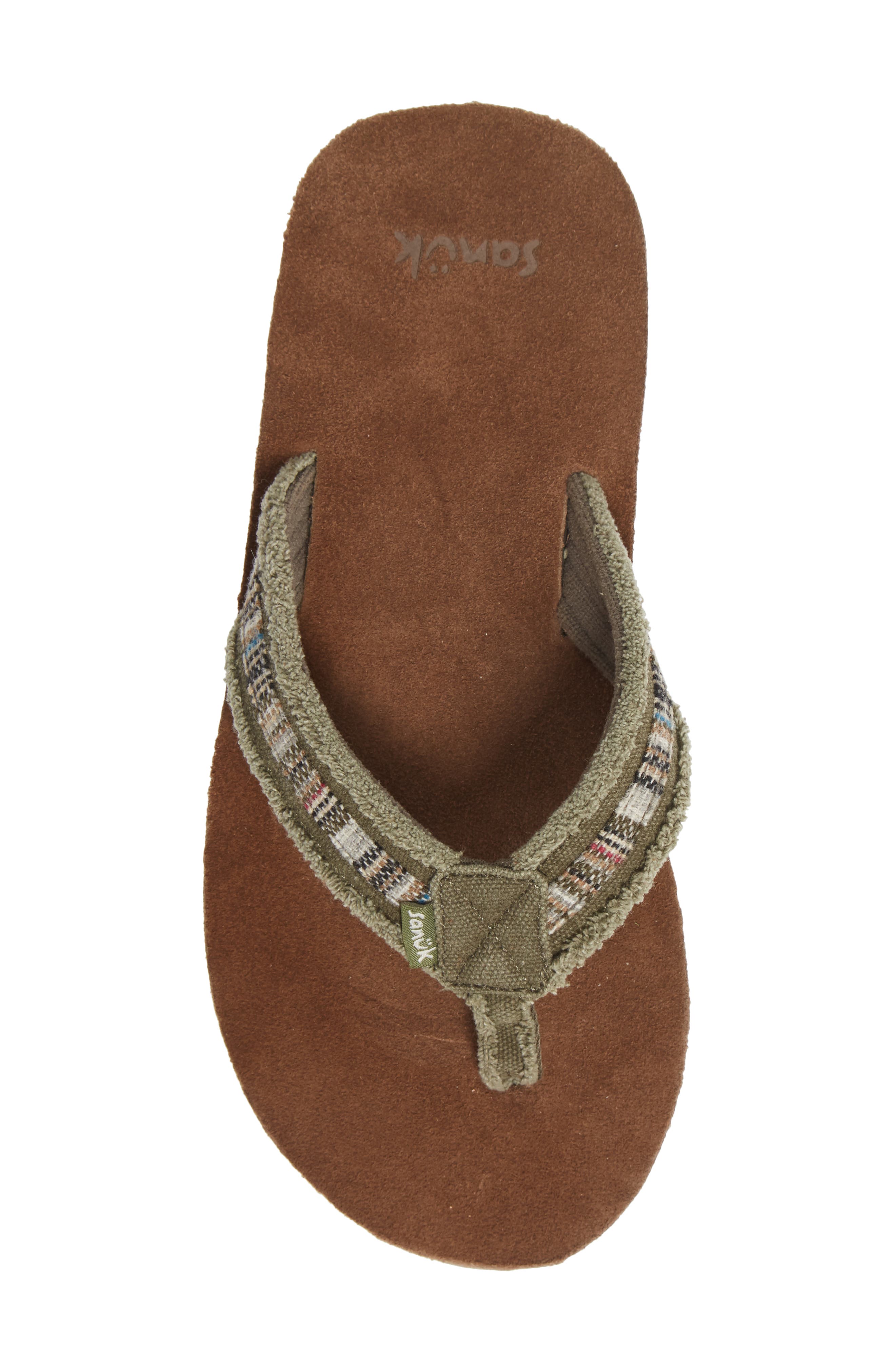 Sanuk Fraid So Flip Flop, Alternate, color, 