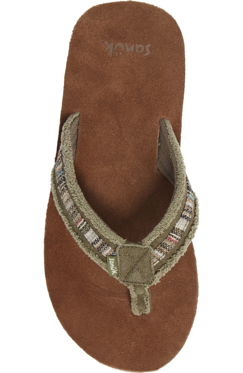 Sanuk Fraid So Flip Flop, Alternate, color,