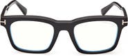 TOM FORD 51mm Square Optical Glasses