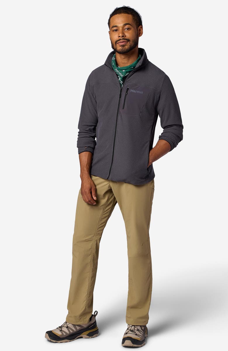 Marmot AirFleece Jacket, Alternate, color, Blackened