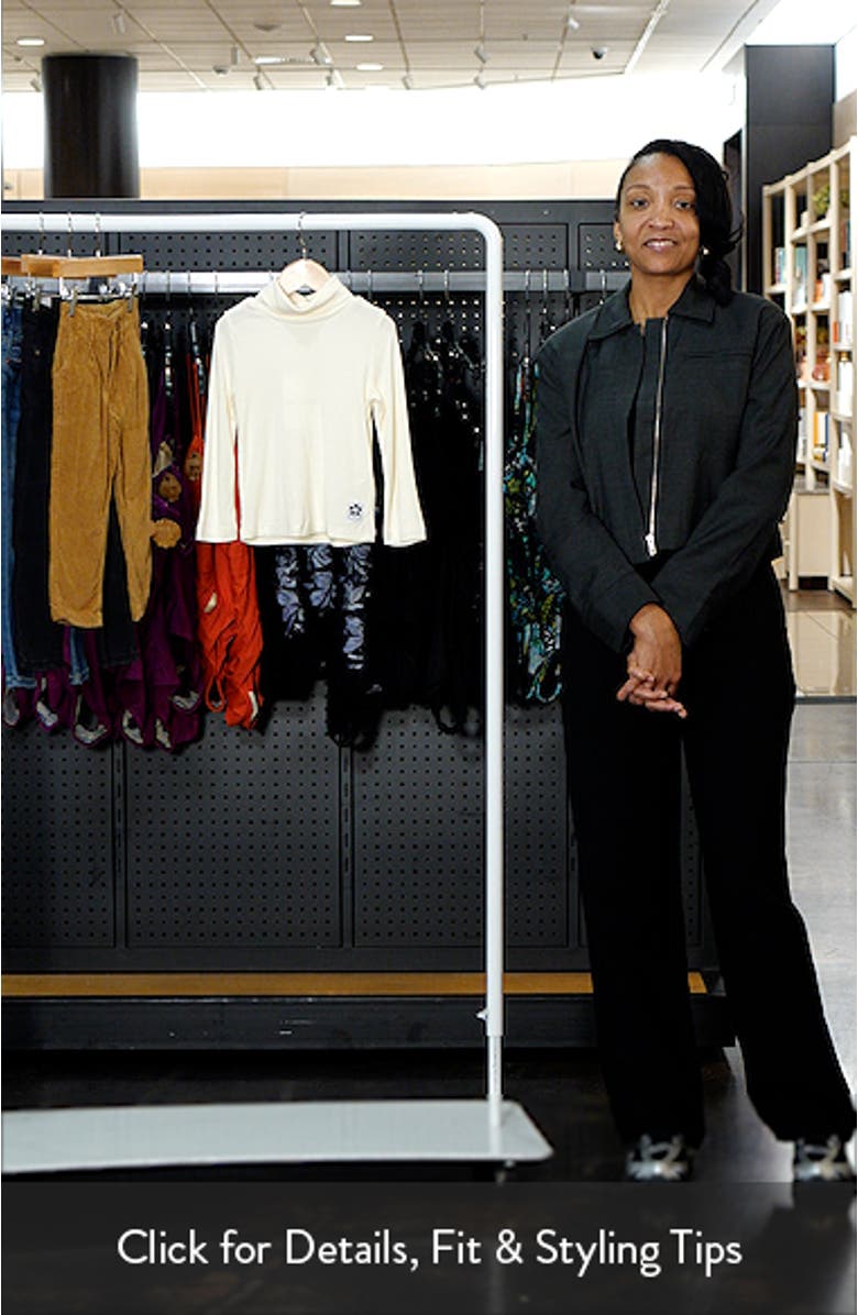 Kids' Rib Stretch Modal Turtleneck, sales video thumbnail