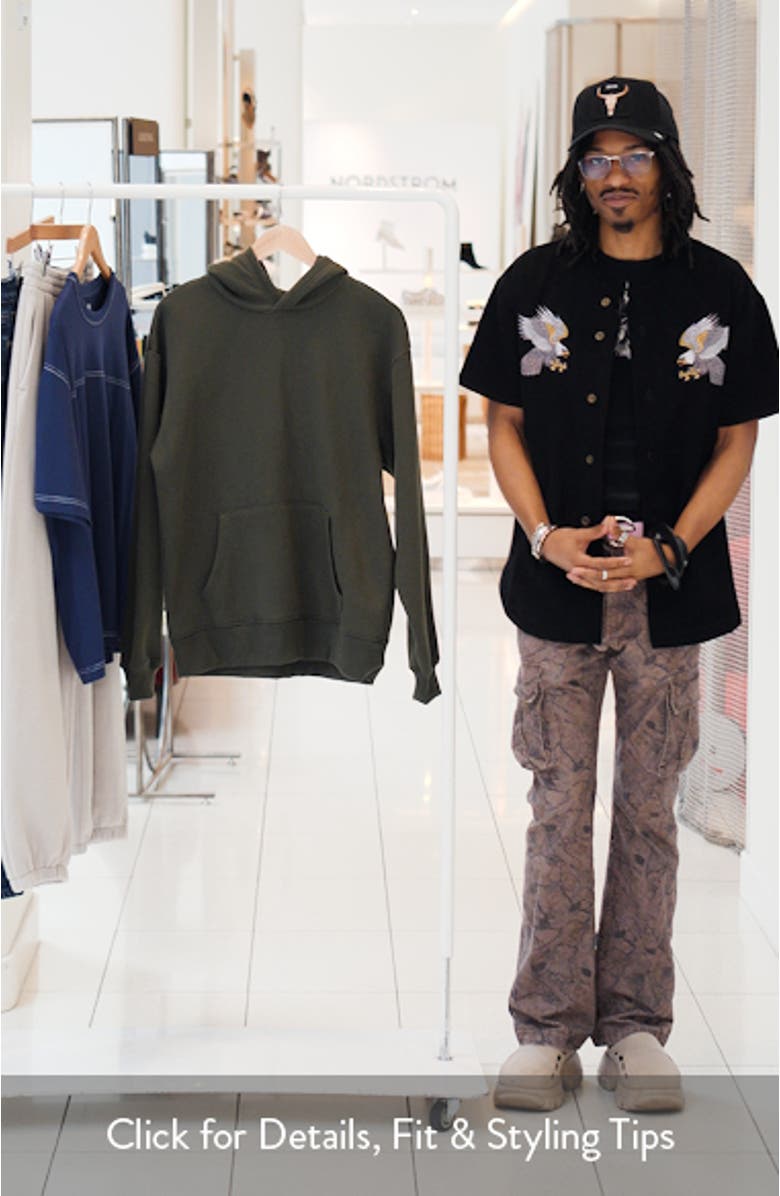 Fleece Hoodie, sales video thumbnail