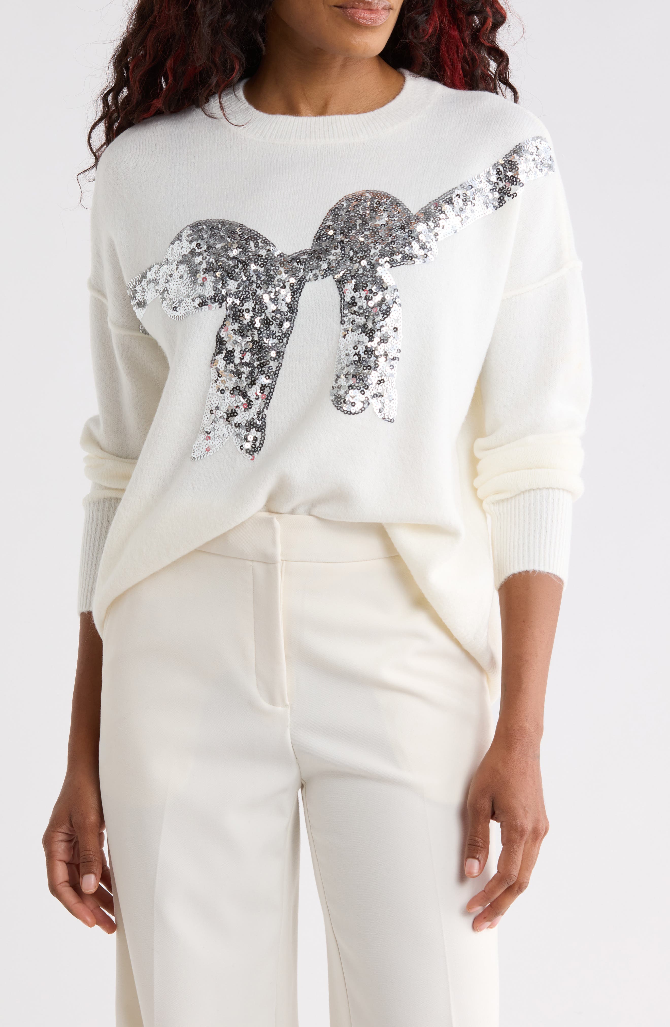 ANTIQUE WHITE/ SILVER