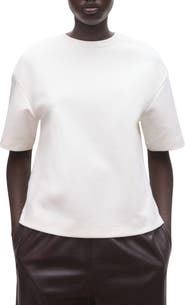 MANGO Cotton Blend T-Shirt