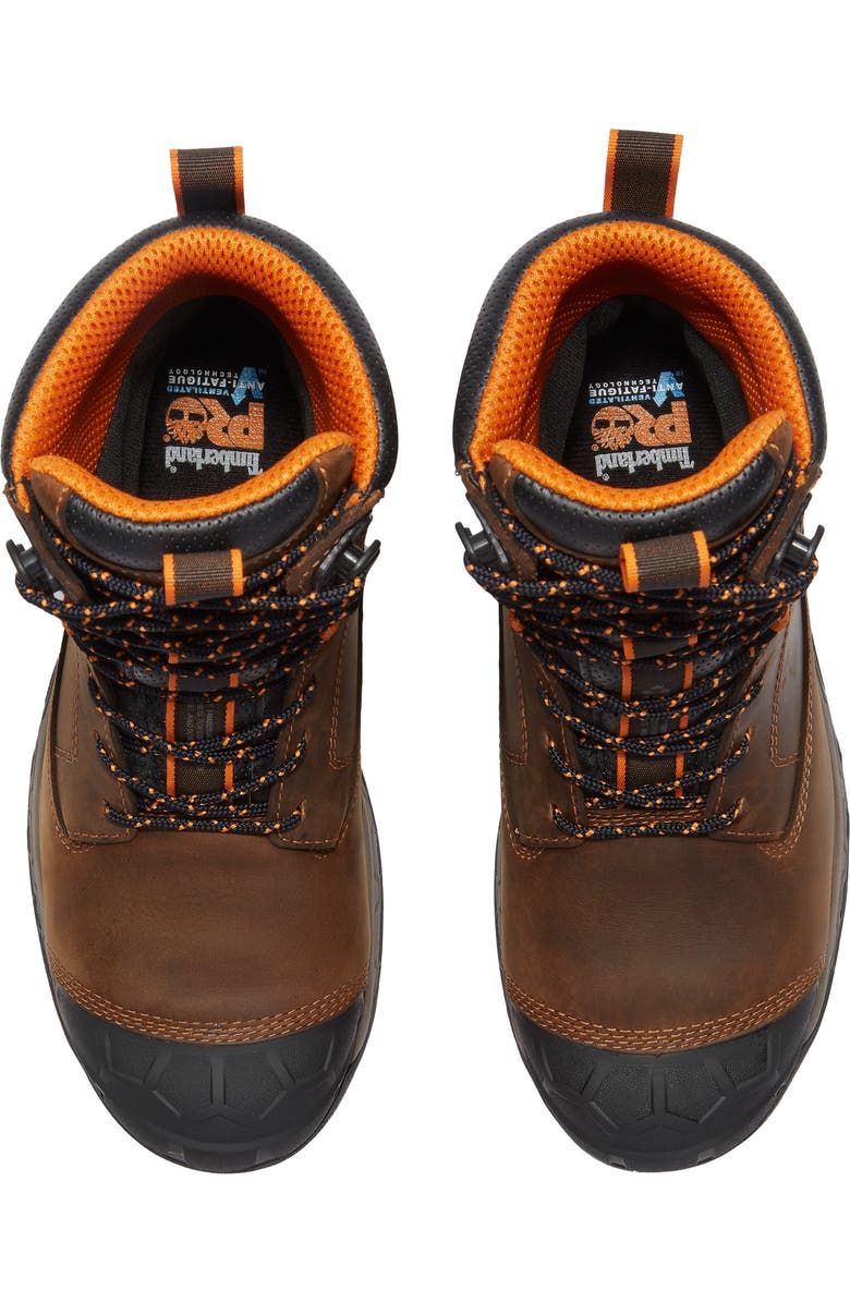 Timberland Boondock Ultralight 8" Composite Toe Waterproof Insulated Work Boot, Alternate, color,