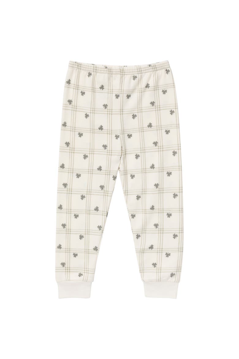 Shamrock Pajama Set, Alternate, color, Shamrock