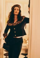 ELOQUII Leopard Faux Fur Trim Jacket (plus)