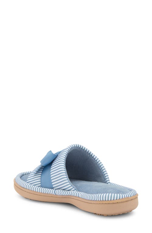 ISOTONER ISOTONER FRUIT CHARM SCUFF SLIPPER