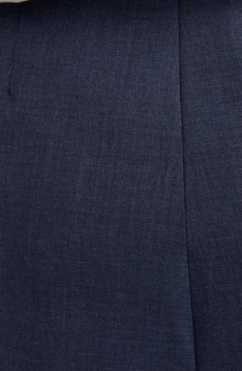 パンツ GIVENCHY Blue Wool Palazzo Pant Givenchy Pleated Wool Wide Leg Pants | Nordstrom