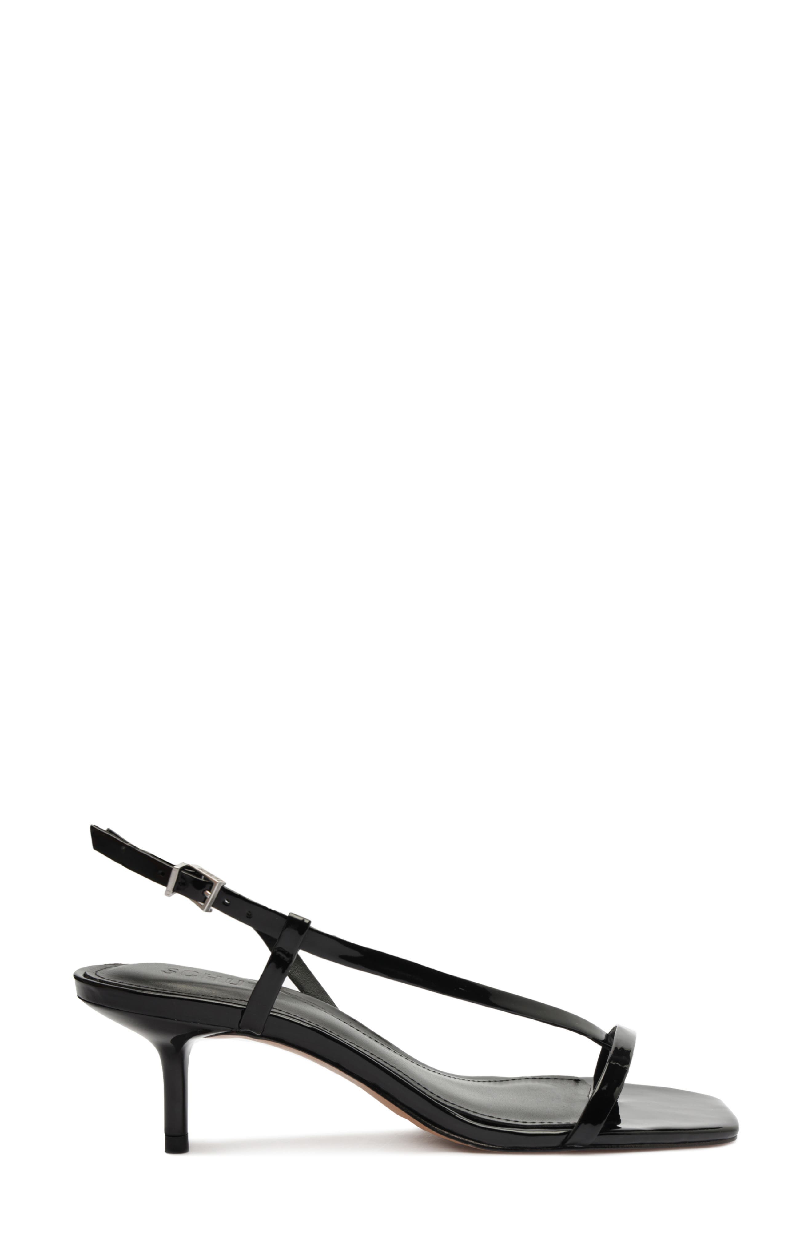 Schutz Heloise Slingback Sandal, Alternate, color, Black