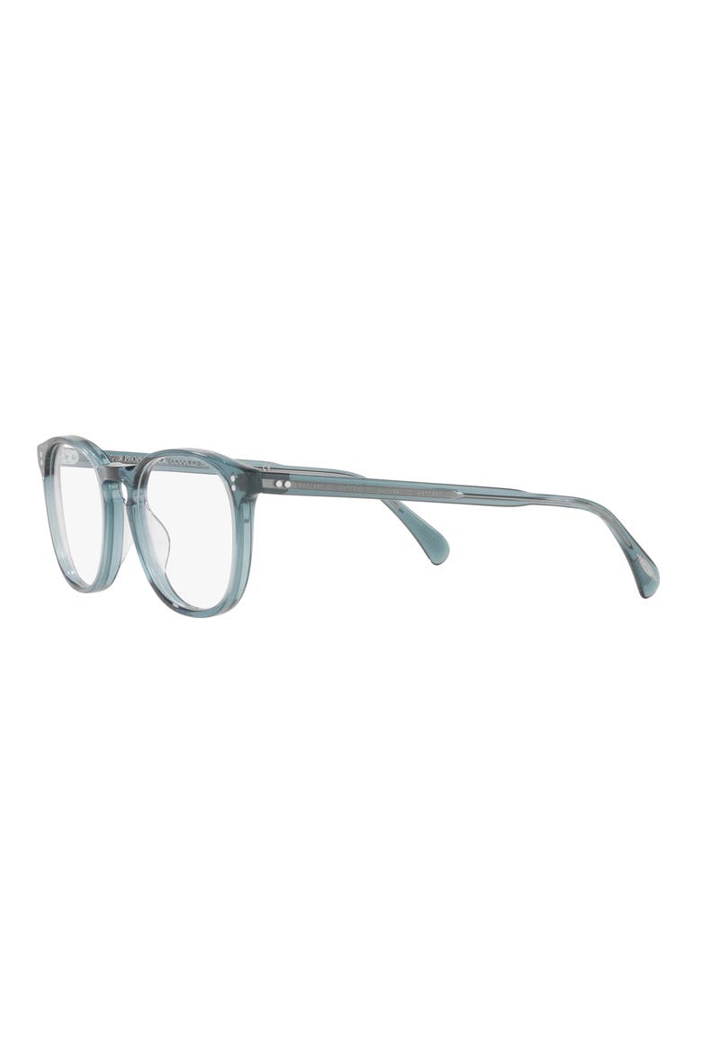 Finley Esquire 49mm Square Optical Glasses, Alternate, color, BLUE