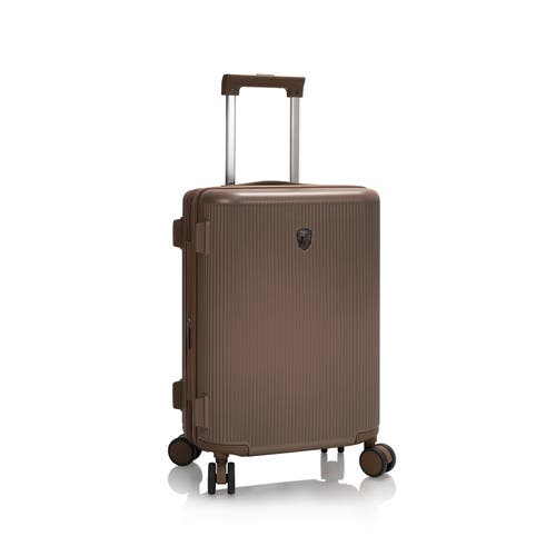 Heys Earth Tones 21.5 Inch Carry-on Luggage In Brown