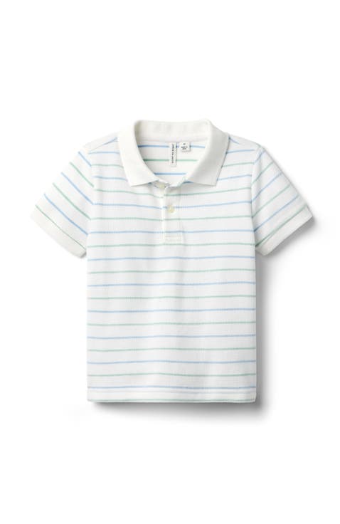 The Striped Pique Polo (Toddler, Little Kid, Big Kid)