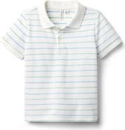 Janie and Jack The Striped Pique Polo