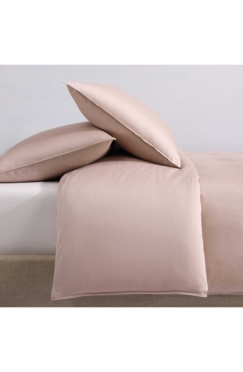 Organic Earth Cotton Sateen Duvet Cover & Shams Set
