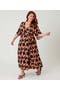 selected Black W/ Red Butterfly Print