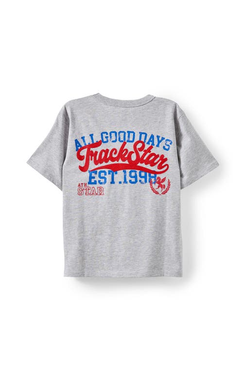 Cotton On Kids Kid's Poppy Oversize Graphic Print Tee In Gray