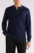 Robert Barakett Aranda Merino Wool Henley Sweater