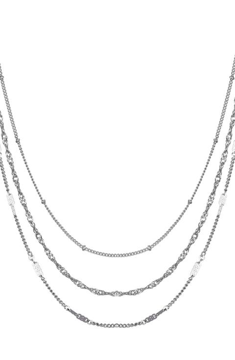 Set of 3 Assorted Chain Necklaces