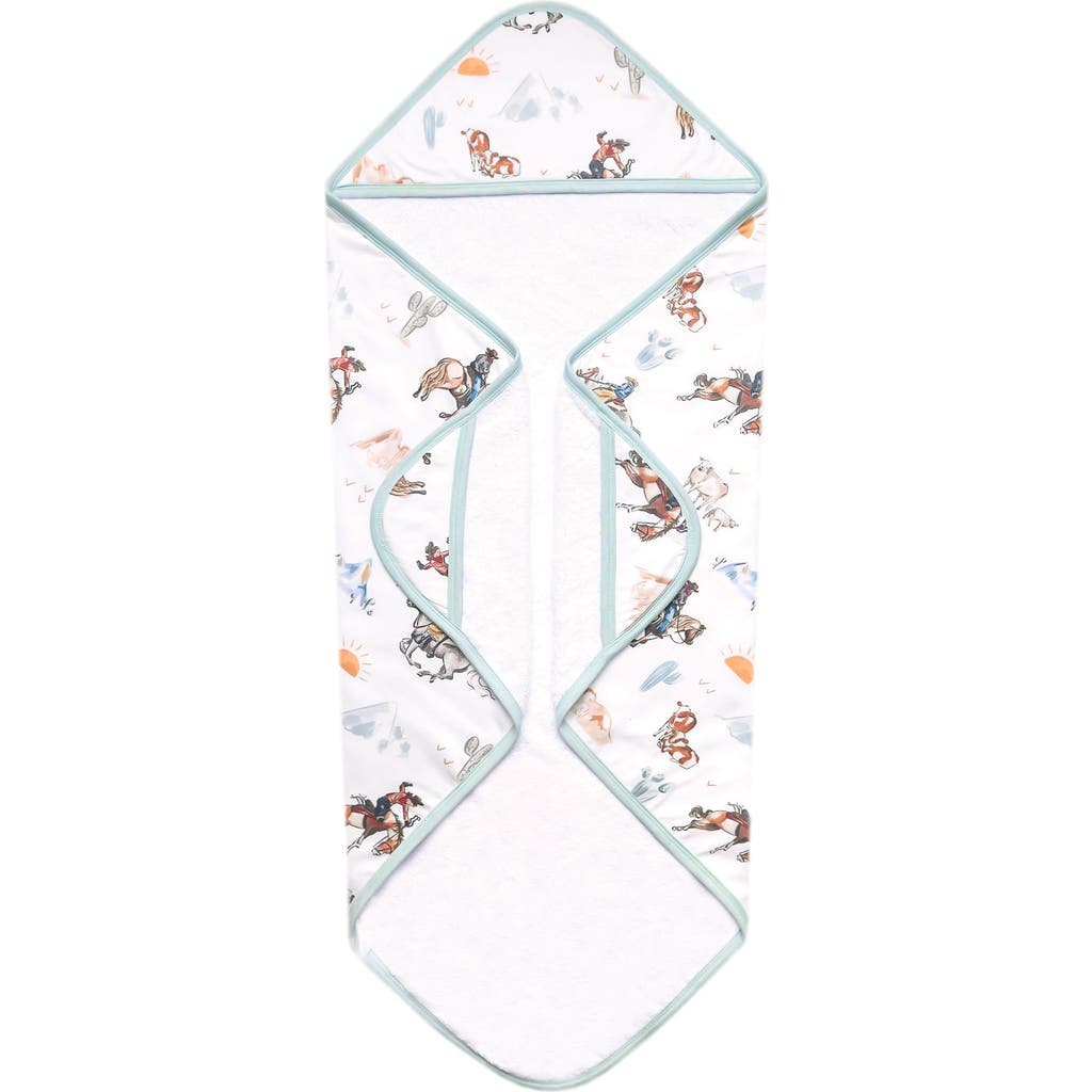 Copper Pearl Montana Hooded Towel In White