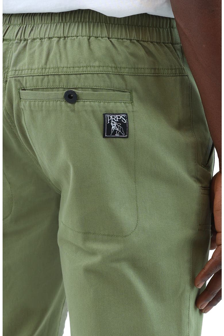 Bear Cub Cotton Joggers, Alternate, color, ARMY GREEN