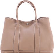 Pre-Owned Hermes Garden Party Tote Leather 36